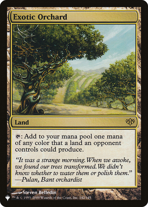 Exotic Orchard (LIST-CON-142) - rare