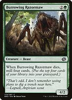 Burrowing Razormaw (BRO-173) - common
