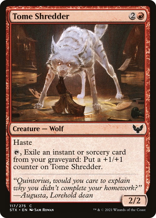 Tome Shredder (STX-117) - common - Foil