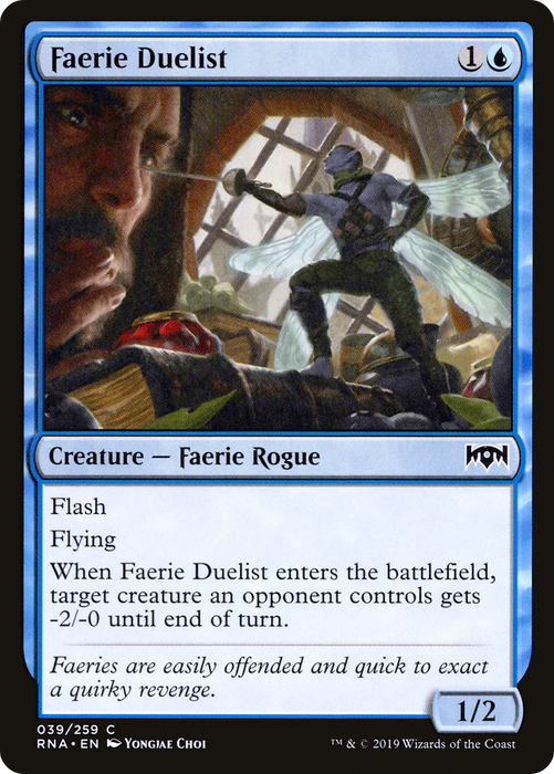 Faerie Duelist (RNA-039) - common - Foil