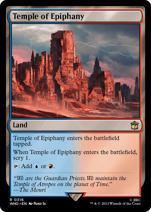 Temple of Epiphany (WHO-316) - rare - Foil