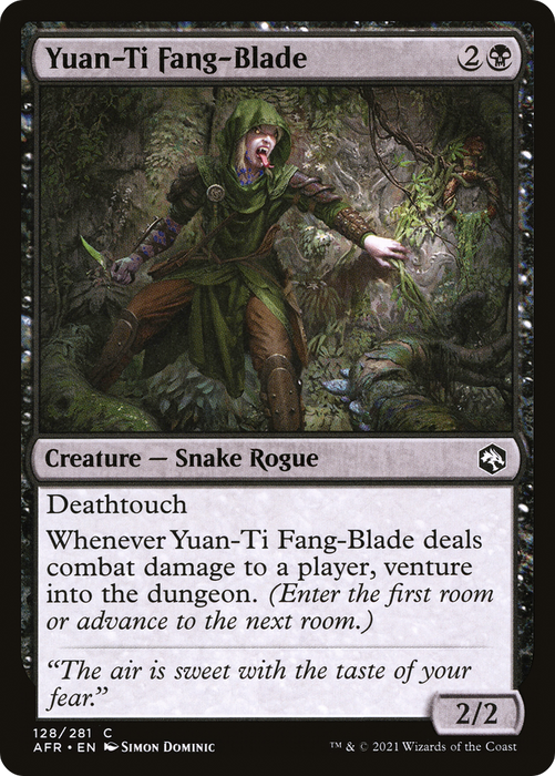 Yuan-Ti Fang-Blade (AFR-128) - common - Foil