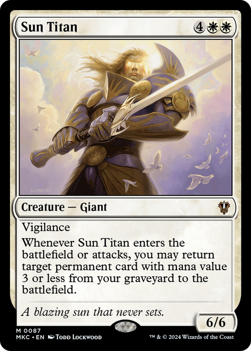 Sun Titan (MKC-087) - mythic
