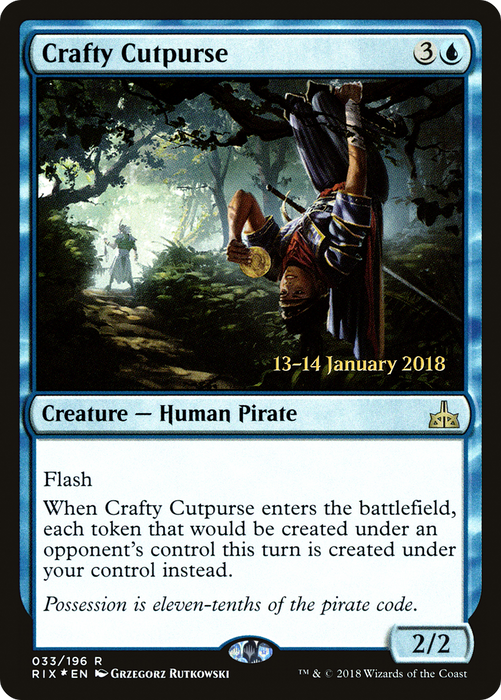 Crafty Cutpurse (PRE-33S) - rare - Foil