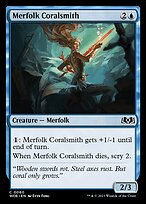 Merfolk Coralsmith (WOE-060) - common