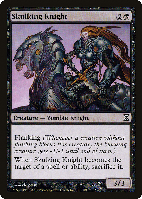 Skulking Knight (TSP-130) - common - Foil