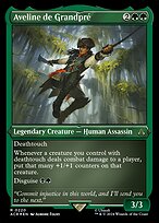 Aveline de Grandpré (ACR-220) - rare - Etched Foil