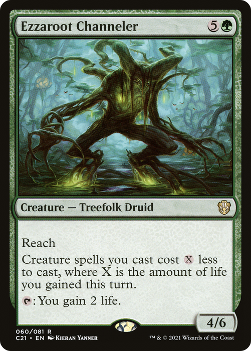 Ezzaroot Channeler (C21-060) - rare