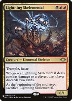 Lightning Skelemental (LIST-MH1-208) - rare