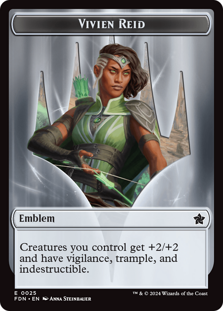 Vivien Reid Emblem (TFDN-025) - common - Foil