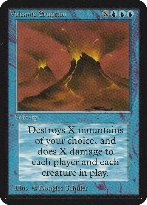 Volcanic Eruption (LEA-088) - rare