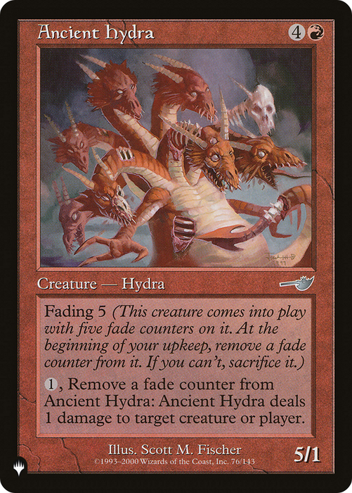 Ancient Hydra (LIST-NEM-76) - uncommon