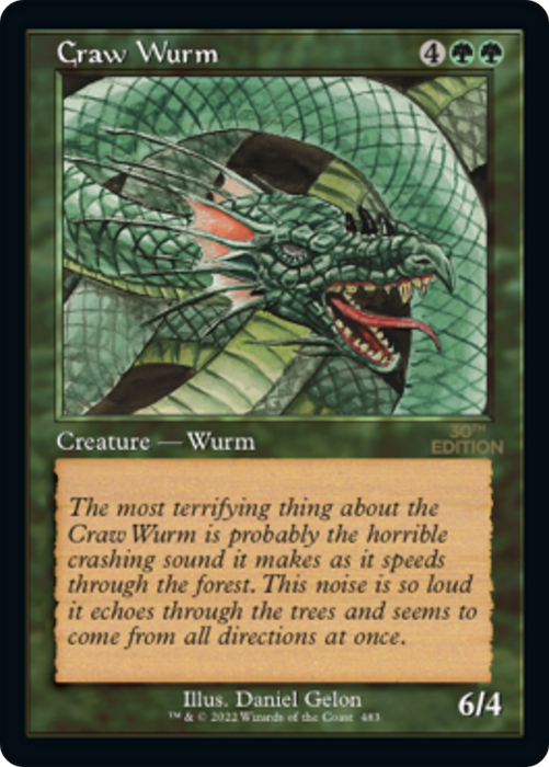 Craw Wurm (30A-483) - common