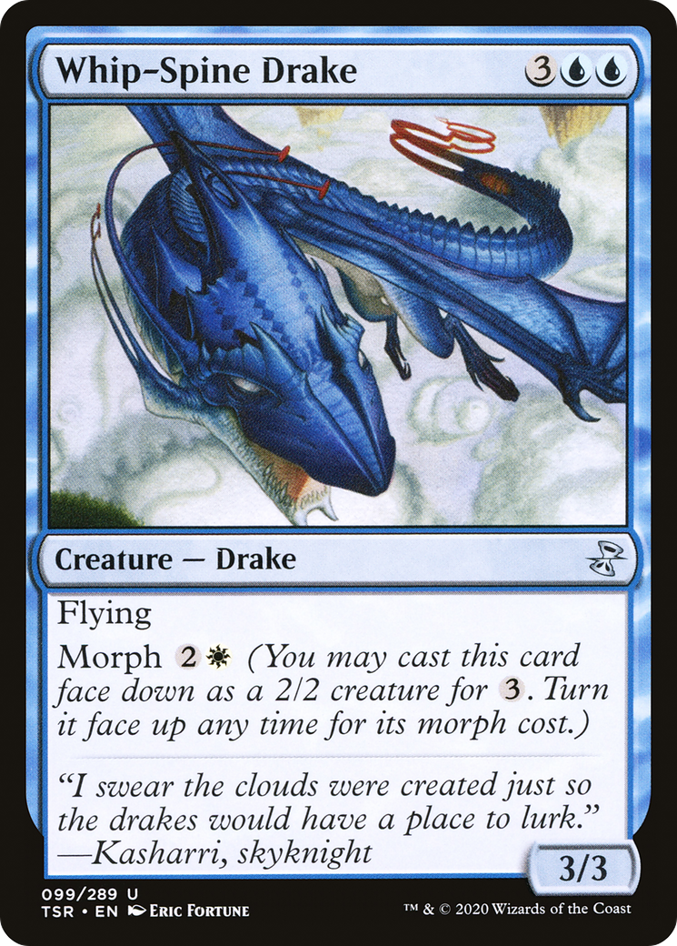 Whip-Spine Drake (TSR-099) - uncommon - Foil