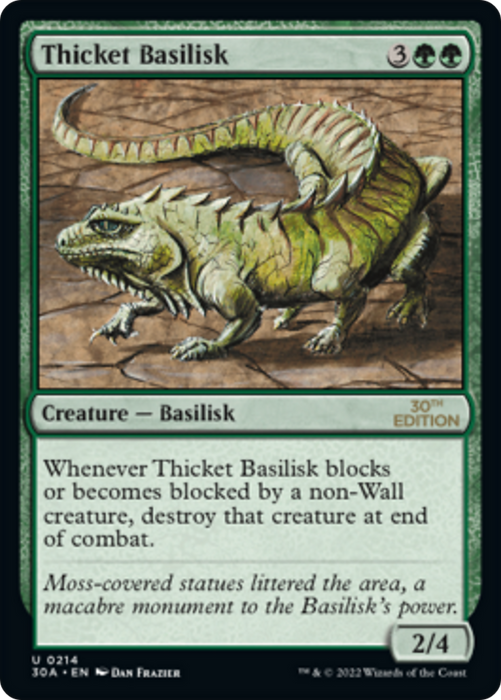 Thicket Basilisk (30A-214) - uncommon