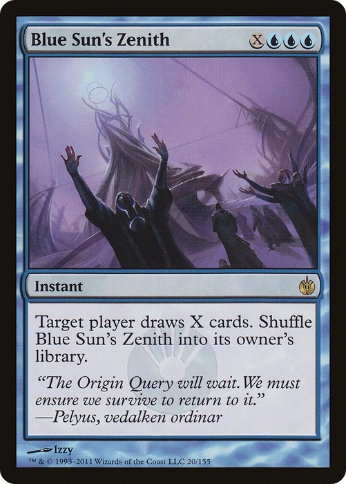 Blue Sun's Zenith (MBS-020) - rare - Foil
