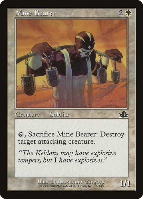 Mine Bearer (PCY-016) - common - Foil