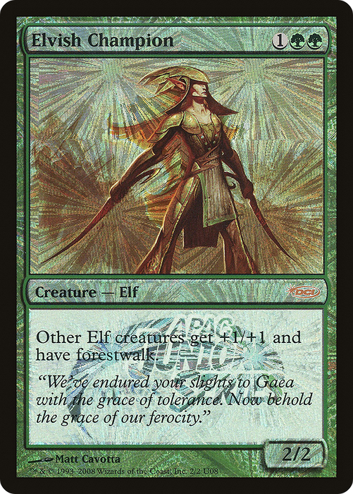 Elvish Champion (JSS-2U08) - rare - Foil