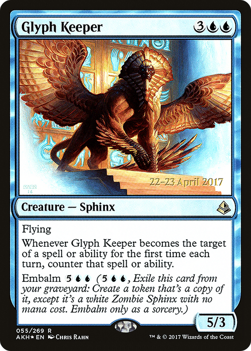 Glyph Keeper (PRE-55S) - rare - Foil