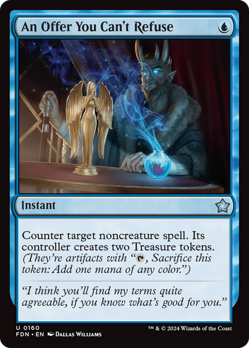 An Offer You Can't Refuse (FDN-160) - uncommon - Foil