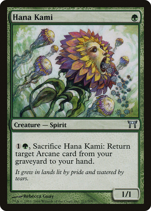Hana Kami (CHK-211) - uncommon - Foil