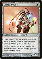Etched Oracle (MMA-206) - uncommon