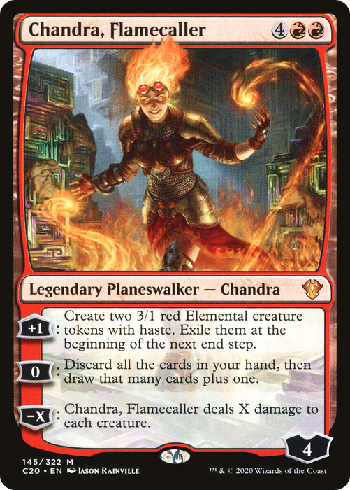 Chandra, Flamecaller (C20-145) - mythic
