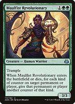 Maulfist Revolutionary (AER-115) - uncommon - Foil