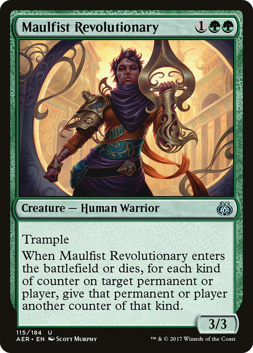 Maulfist Revolutionary (AER-115) - uncommon