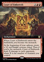 Court of Embereth (WOC-032) - rare: (Extended Art) - Foil