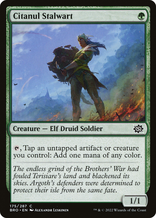 Citanul Stalwart (BRO-175) - common - Foil