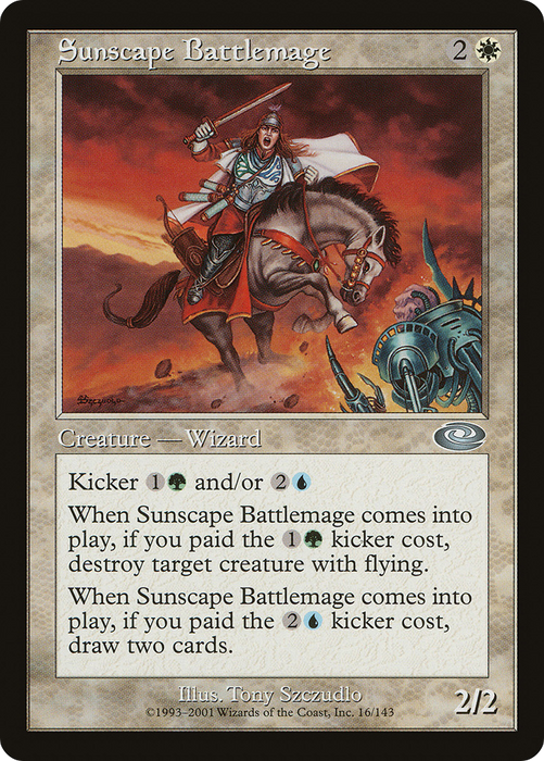 Sunscape Battlemage (PLS-016) - uncommon - Foil