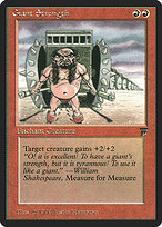 Giant Strength (LEG-149) - common