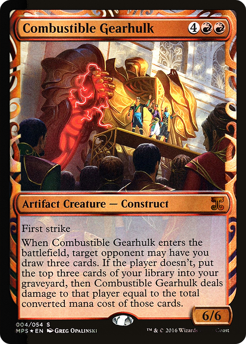 Combustible Gearhulk (MPS-004) - special - Foil