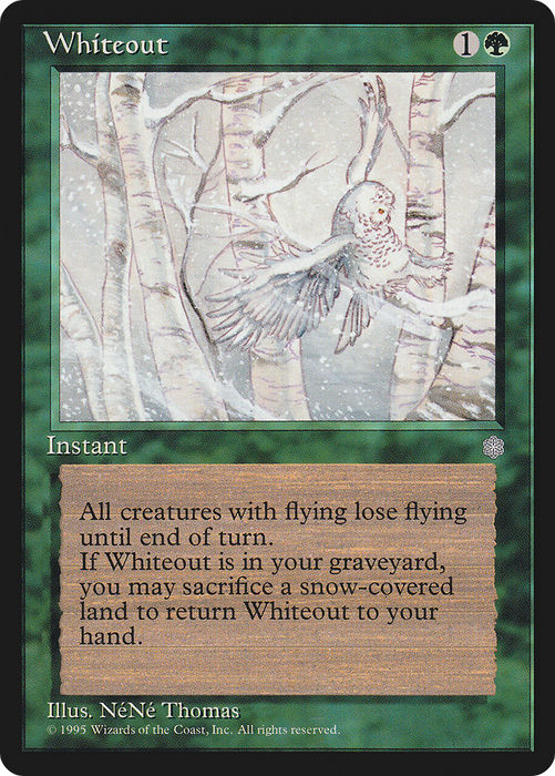 Whiteout (ICE-275) - uncommon