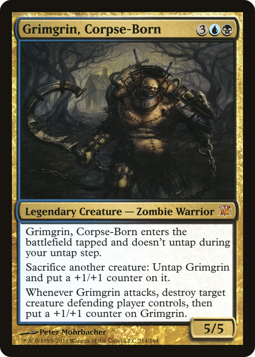 Grimgrin, Corpse-Born (ISD-214) - mythic - Foil