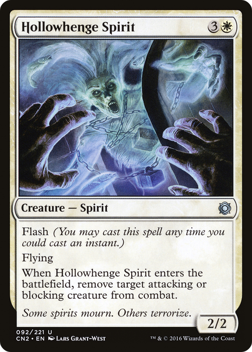 Hollowhenge Spirit (CN2-092) - uncommon