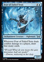 Fear of Failed Tests (DSK-055) - uncommon: (enchantment)