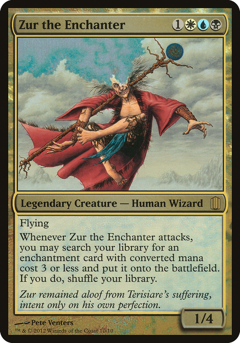 Zur the Enchanter (OVER-010) - rare - Foil
