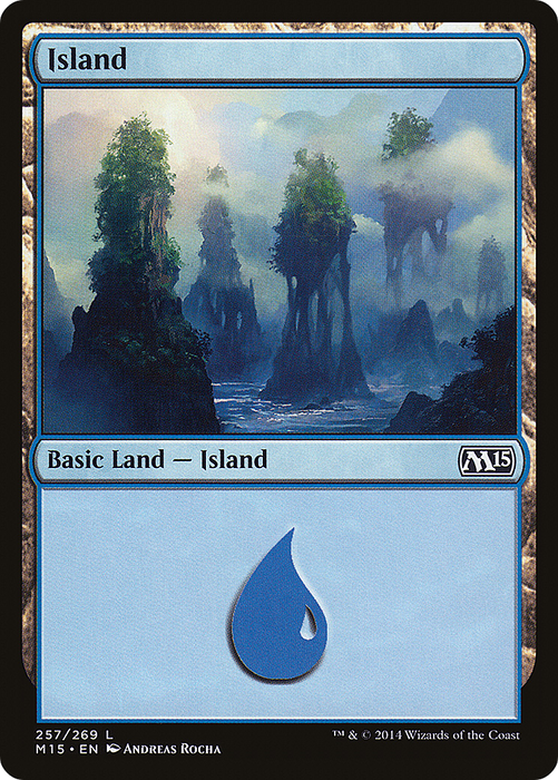 Island (M15-257) - common - Foil
