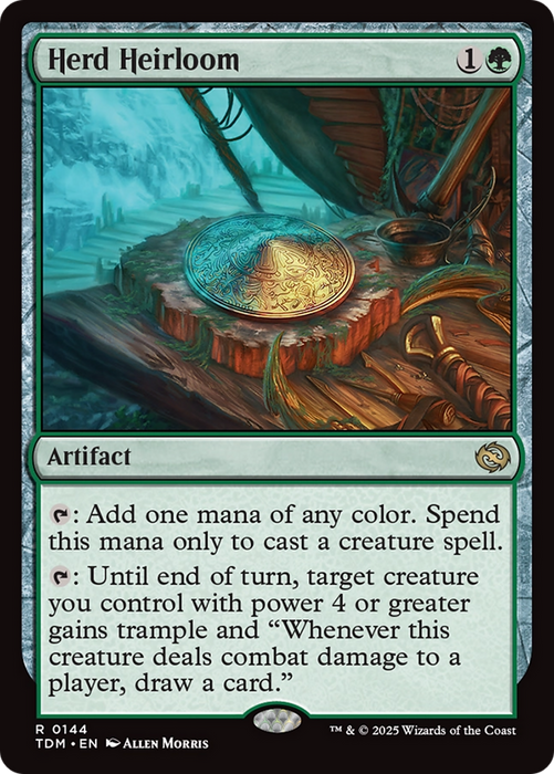 Herd Heirloom (TDM-144) - rare - Foil