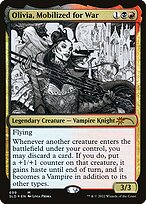 Olivia, Mobilized for War (SLD-699) - mythic - Foil