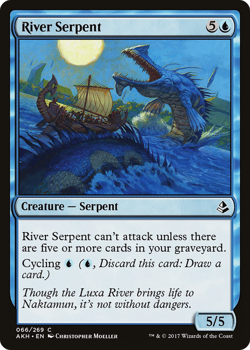 River Serpent (AKH-066) - common - Foil