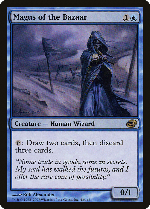 Magus of the Bazaar (PLC-043) - rare - Foil