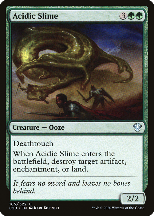 Acidic Slime (C20-165) - uncommon