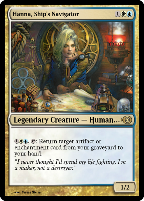 Hanna, Ship's Navigator (PRM-52308) - rare - Foil