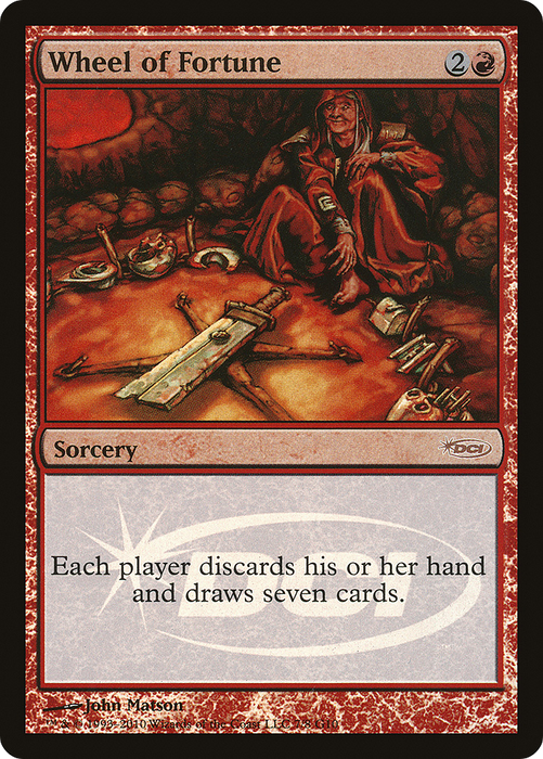 Wheel of Fortune (JDG-007) - rare - Foil