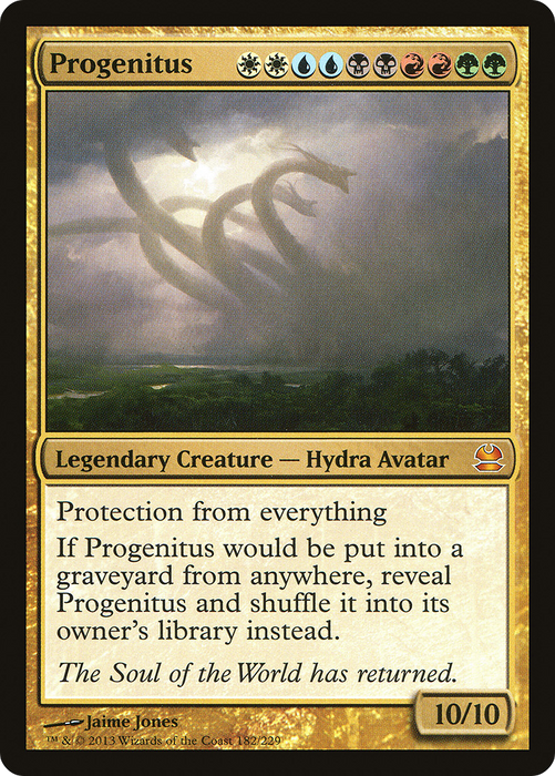Progenitus (MMA-182) - mythic - Foil