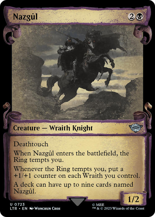 Nazgûl (LTR-723) - uncommon: (Showcase) - Foil