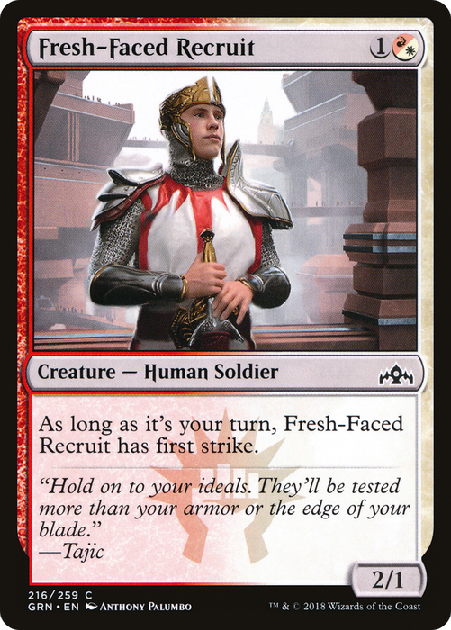 Fresh-Faced Recruit (GRN-216) - common